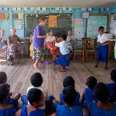 School Visit - Fiji