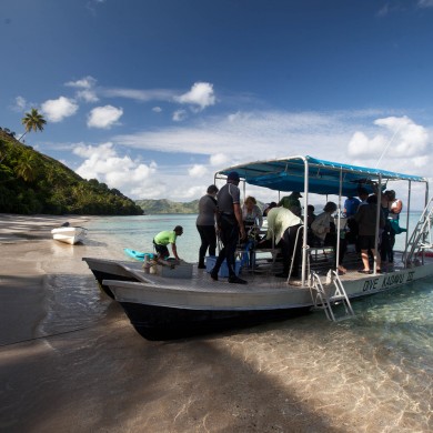 Snorkel Boat - Fiji