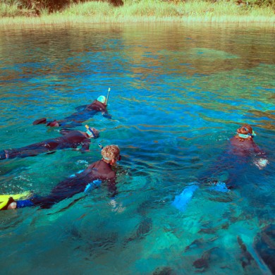 Snorkeling Rainbow River - Florida