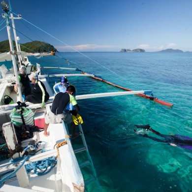 Privately Chartered Boat - Philippines